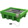 Grande plateforme de nettoyage pièce industrielle