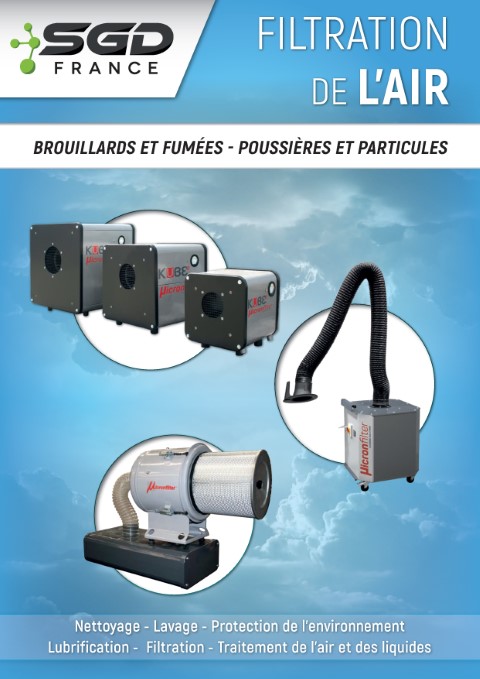 Catalogue Filtration de l'air