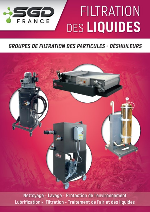 Catalogue Filtration des liquides