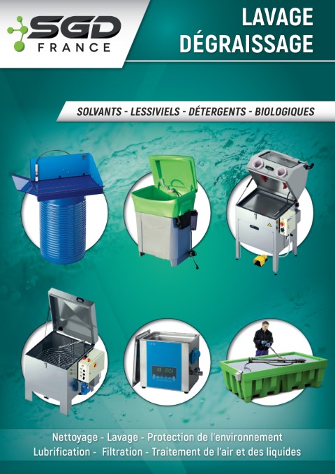 Catalogue Lavage et dégraissage industriel