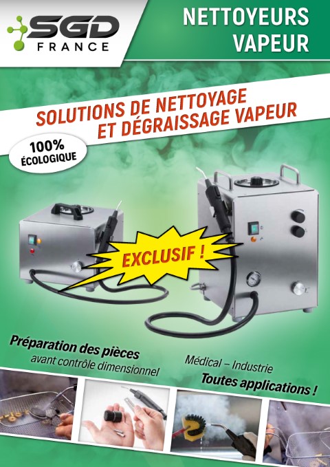 Catalogue Solutions de nettoyage et dégraissage vapeur