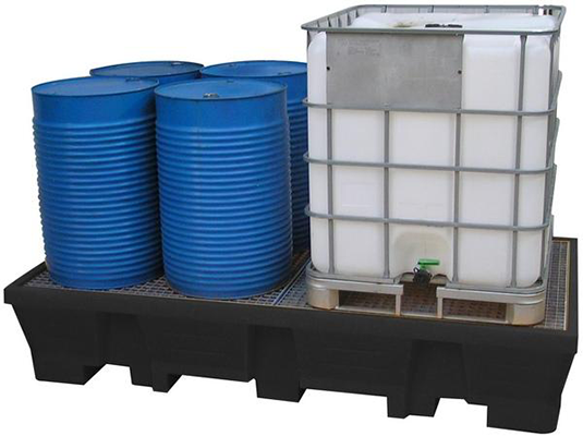 bacs de rétentions pour 1000L IBC ou fûts