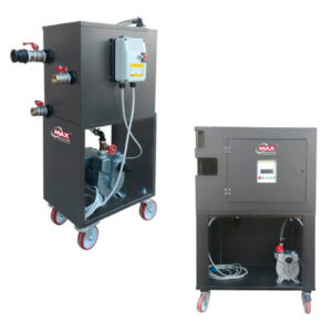Déshuileurs électriques et pneumatiques pour huiles industrielles