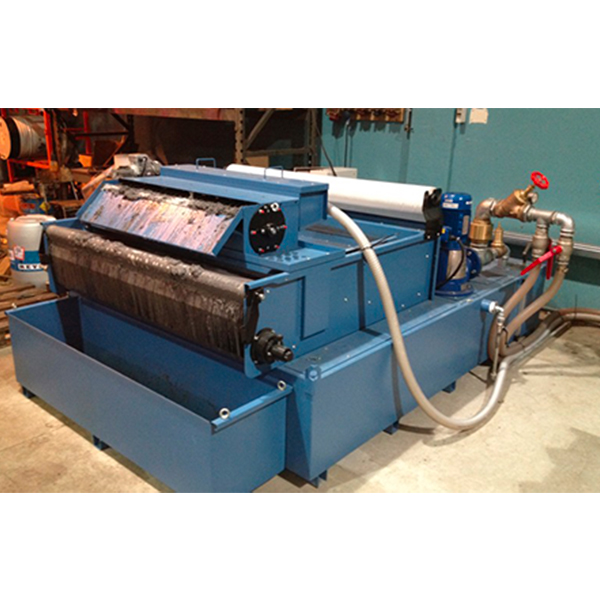 Mise en situation d'une centrale de filtration fumées poussières lubrifiants et liquides de coupe