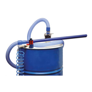 Pompe pneumatique pour transvasement de fluides - solution robuste et rapide pour les opérations industrielles et ateliers