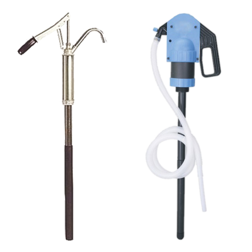 Pompes manuelles pour transvasement de liquides - outils pratiques et durables pour le transfert sécurisé en atelier ou chantier