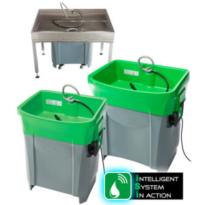 Fontaine de dégraissage écologique Bio-Net Biocircle pour pièces industrielles