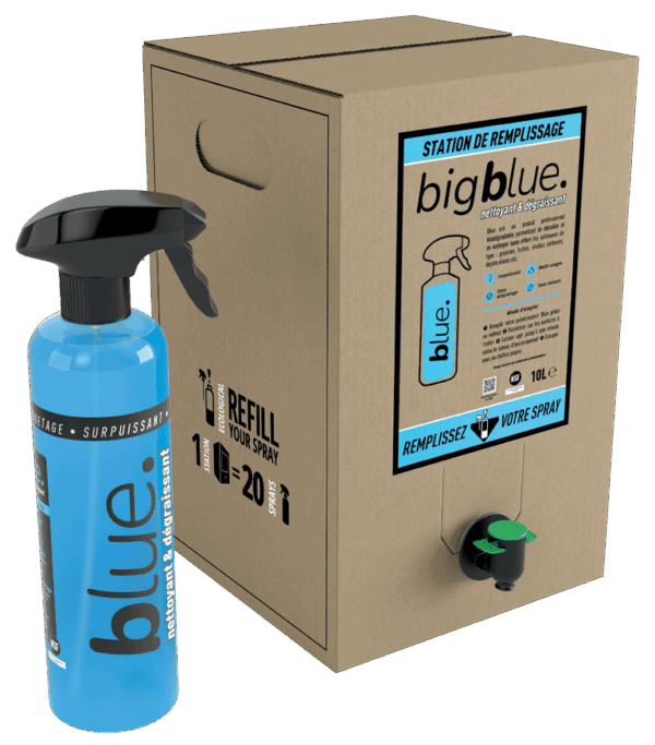 Conditionnement BIG BLUE - Dégraissant polyvalent pour l'entreprise et la mécanique industrielle