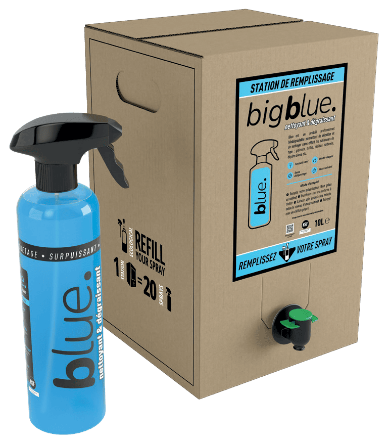 Conditionnement BIG BLUE - Dégraissant polyvalent pour l'entreprise et la mécanique industrielle