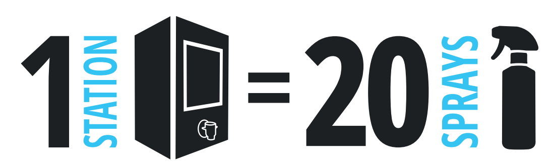 Station de recharge BIG BLUE