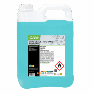 Lave-glace toute saison, résiste jusqu'à -15° et sans méthanol