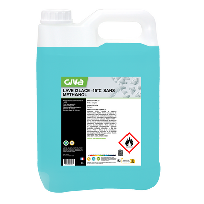 Lave-glace toute saison, résiste jusqu'à -15° et sans méthanol
