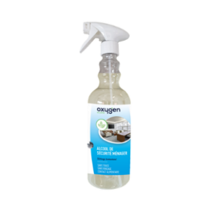Spray d’alcool de sécurité (750 ml)