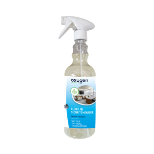 Spray d’alcool de sécurité (750 ml)
