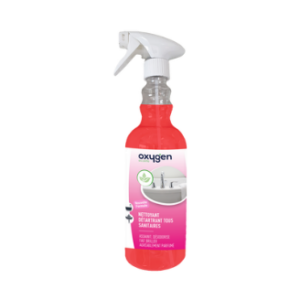 Spray nettoyant détartrant désinfectant parfumé sanitaire (750 ml)