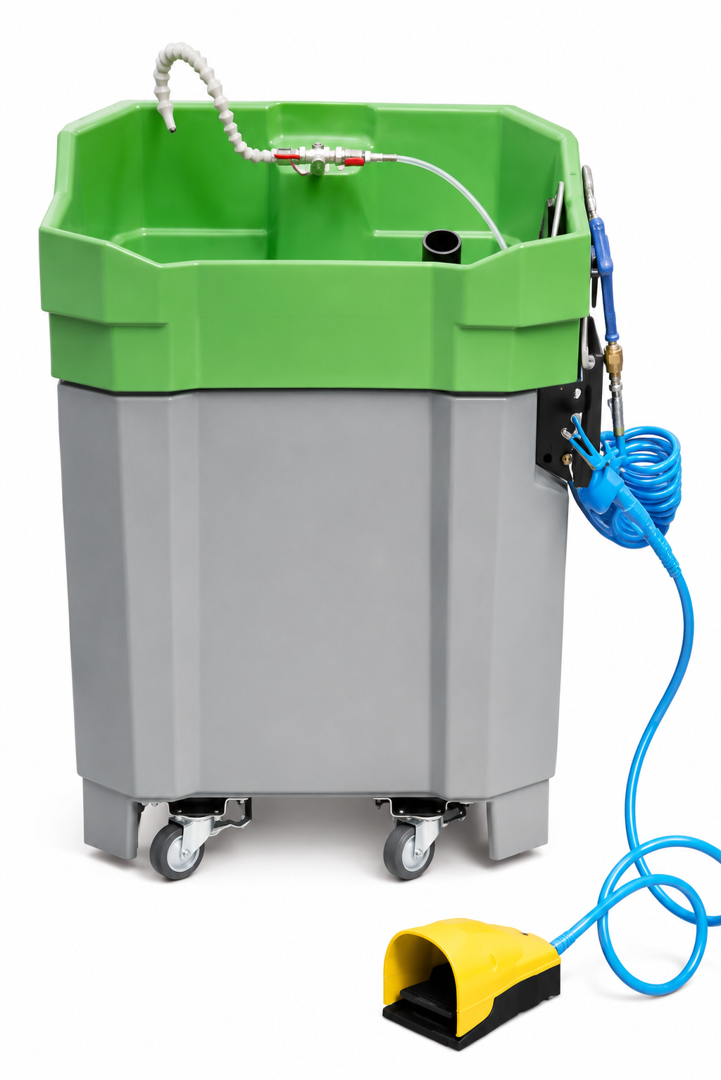 PROLAQ COMPACT – STATION MOBILE DE NETTOYAGE POUR PISTOLETS DE PEINTURE
